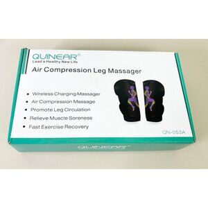 Quinear Air Compression Leg Massagers QN-053A-Rechargeable-Circulation & Pain